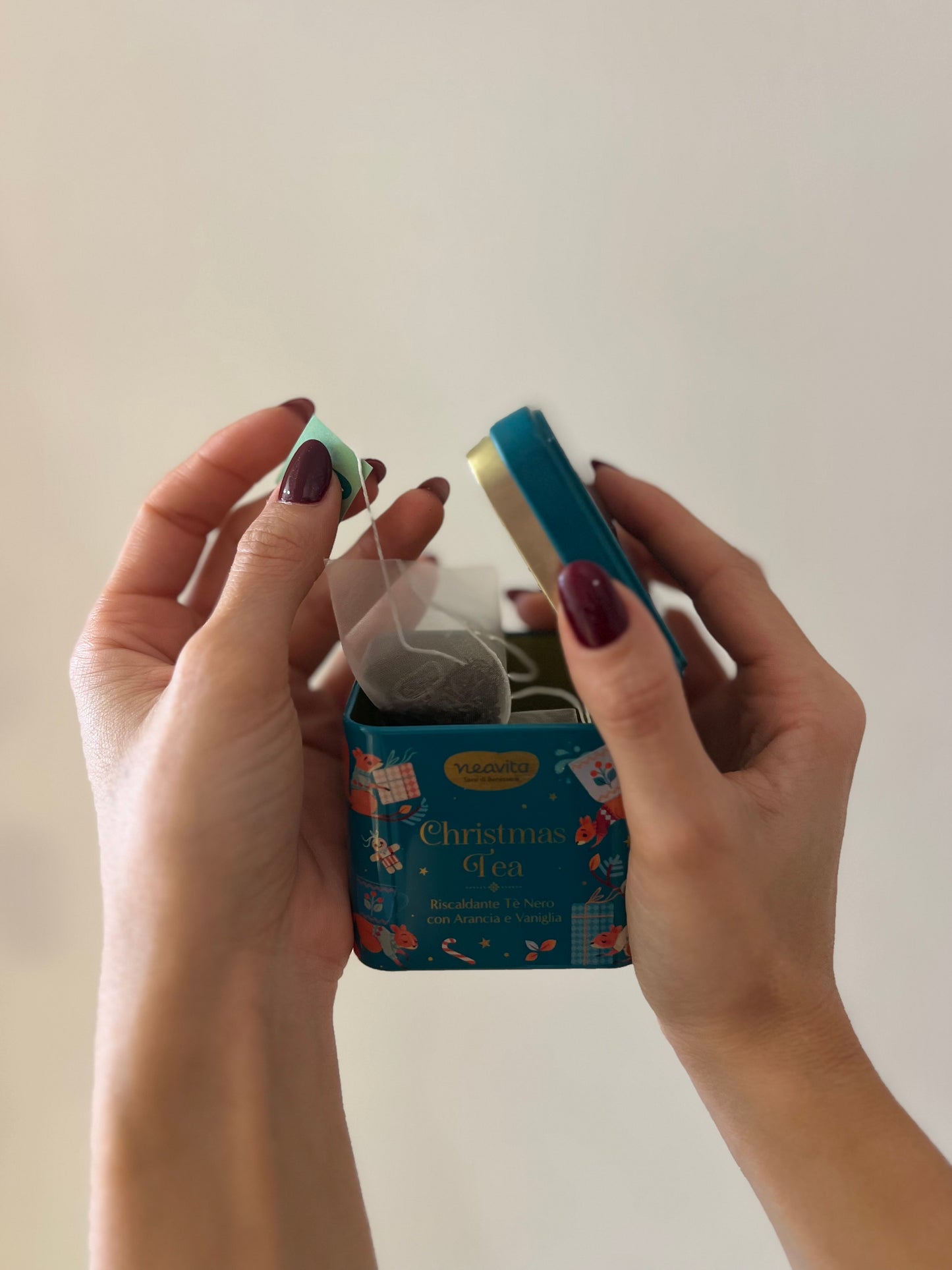 BARATTOLINO CADDY VERDE "CHRISTMAS TEA"