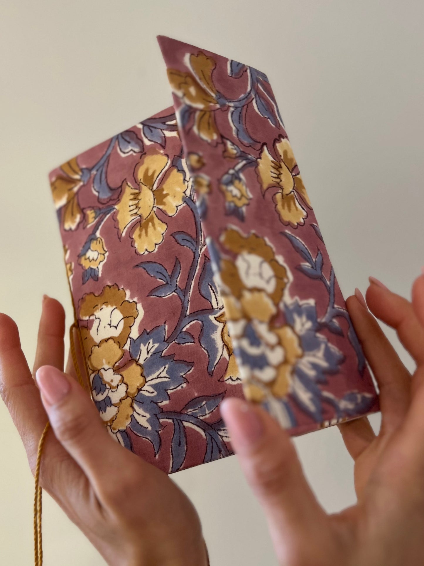 TACCUINO IN TESSUTO COTONE N.7