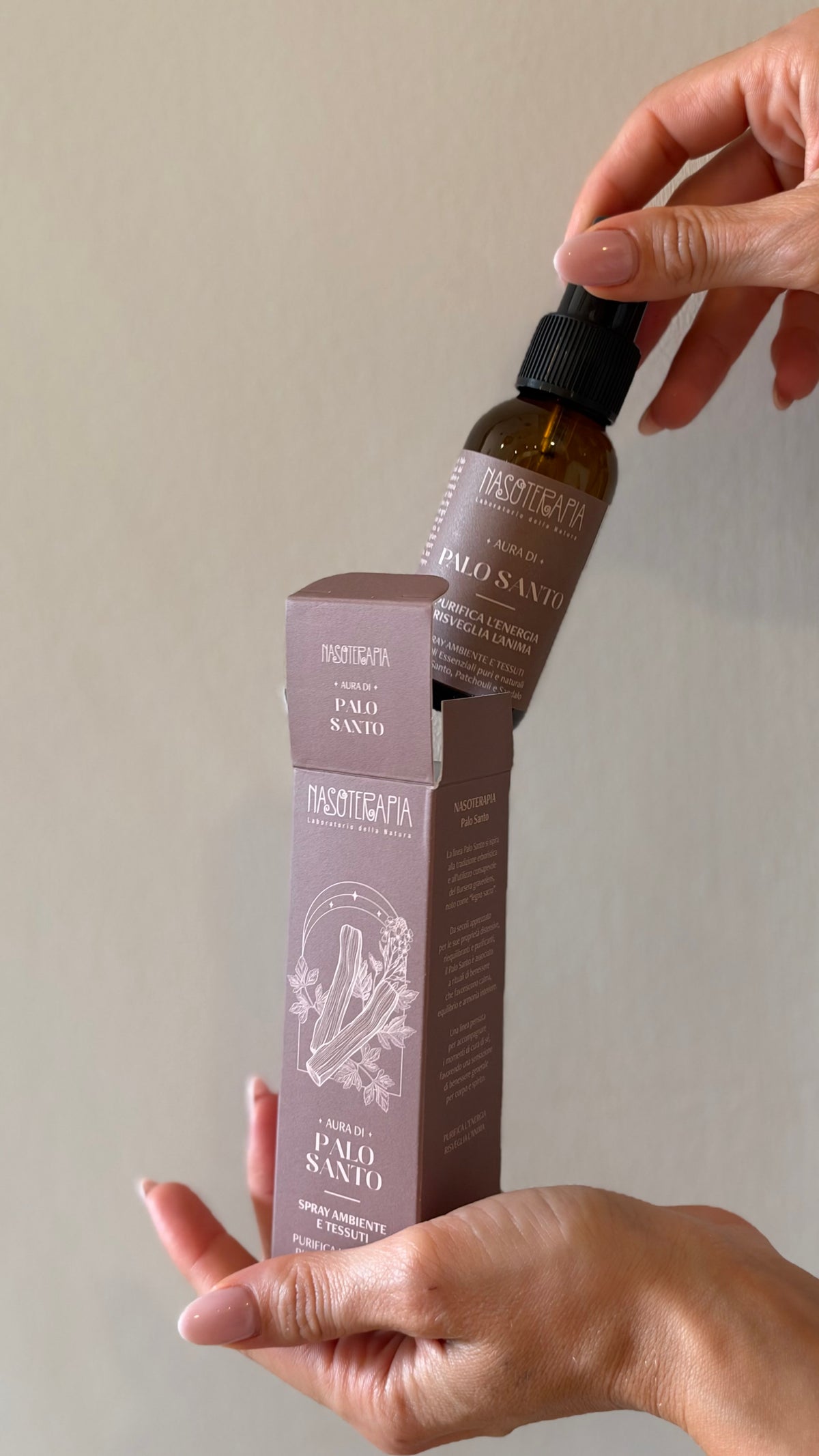 SPRAY AMBIENTI E TESSUTI AURA DI PALO SANTO, 60ml