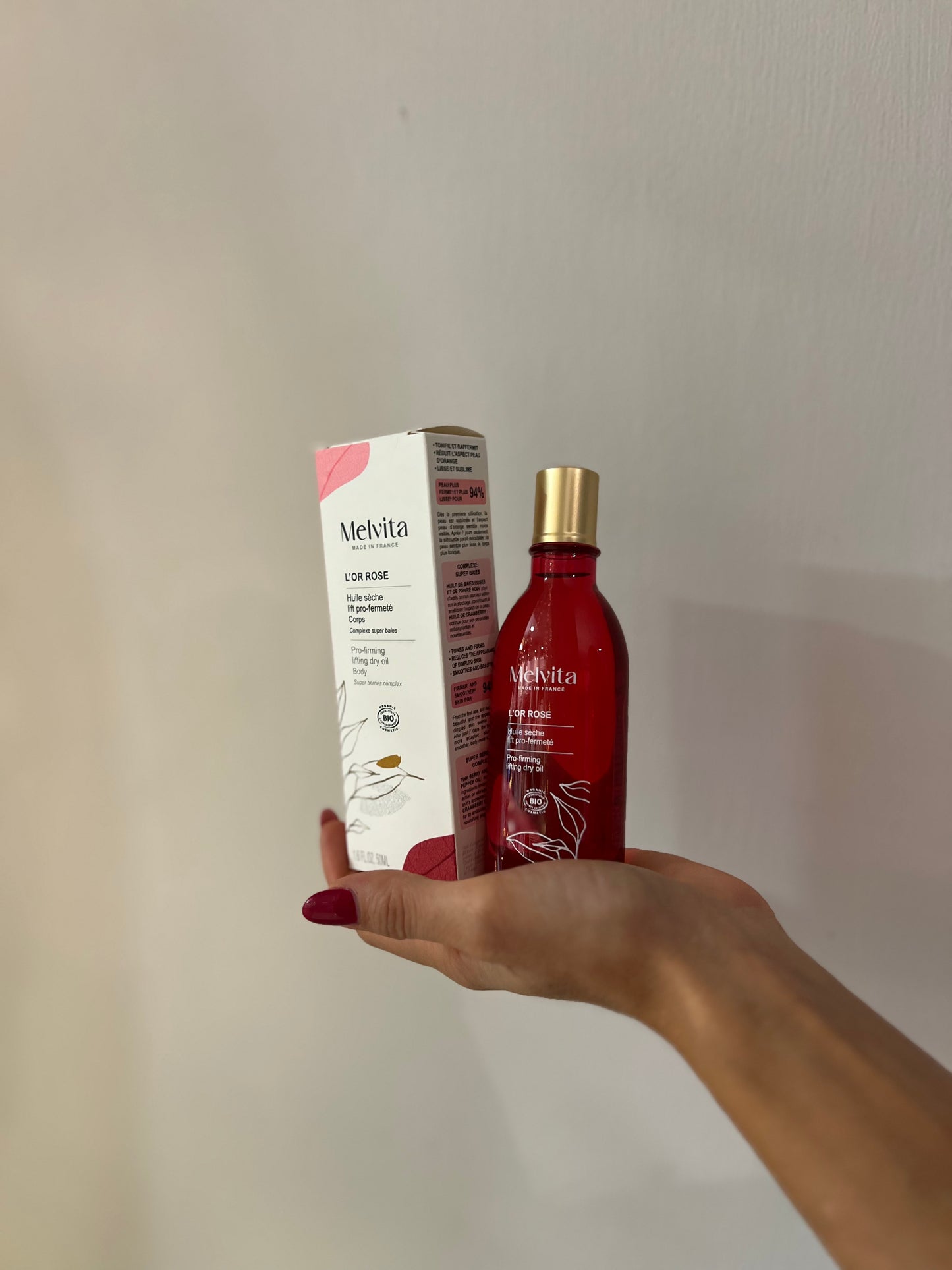 OLIO SECCO LIFTANTE & RASSODANTE "L'OR ROSE"