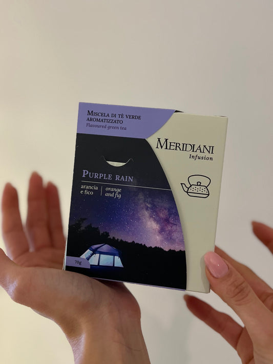 TE' VERDE & TE' BIANCO "PUROLE RAIN” ARANCIA & FICHI 80 GR