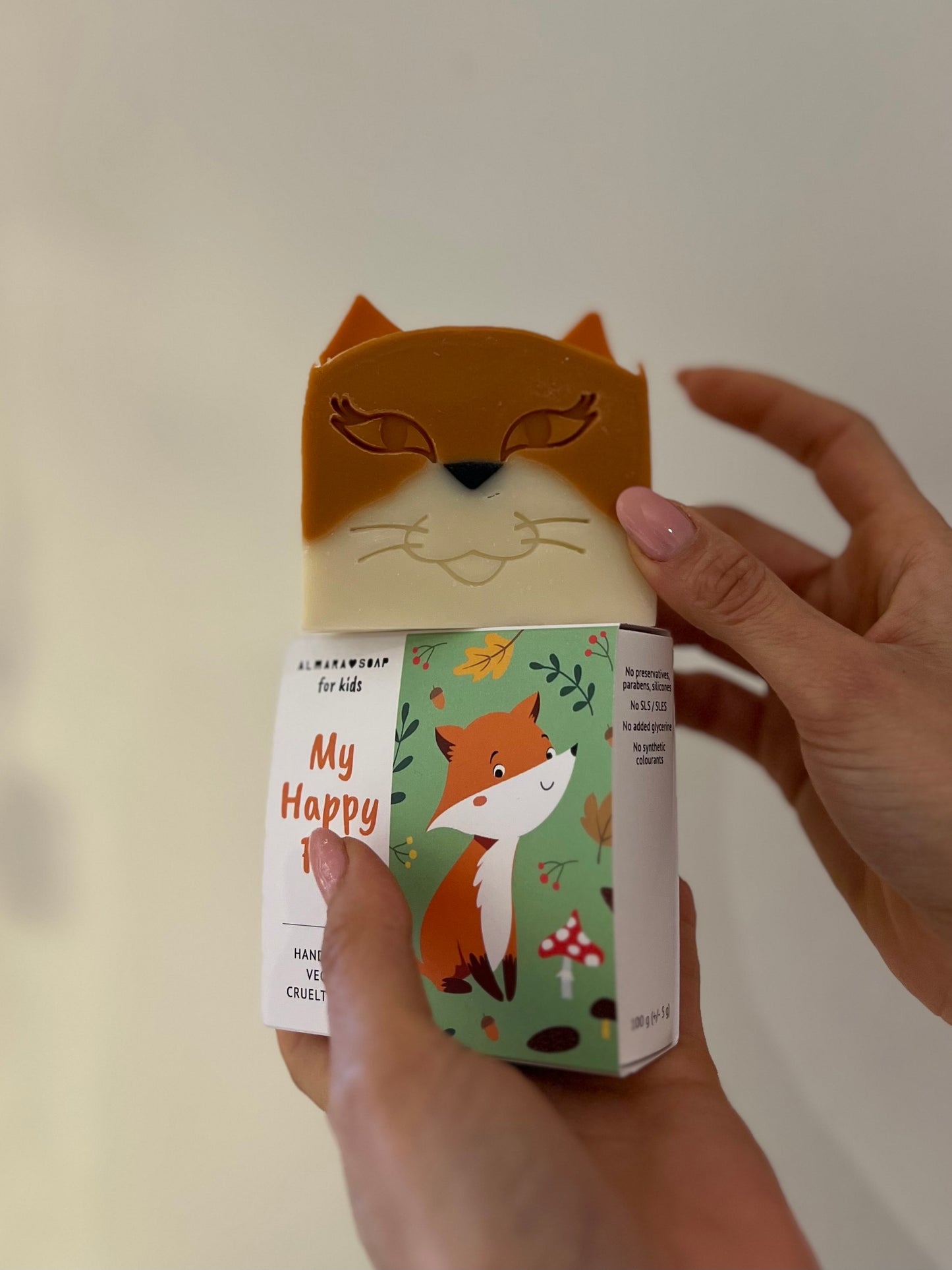 SAPONE ARTIGIANALE PER BIMBI - MY HAPPY FOX