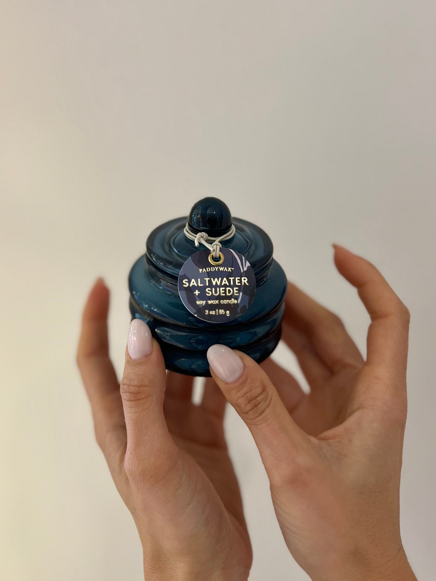 BEAM GLASS CANDLE - Saltwater & Suede 85g