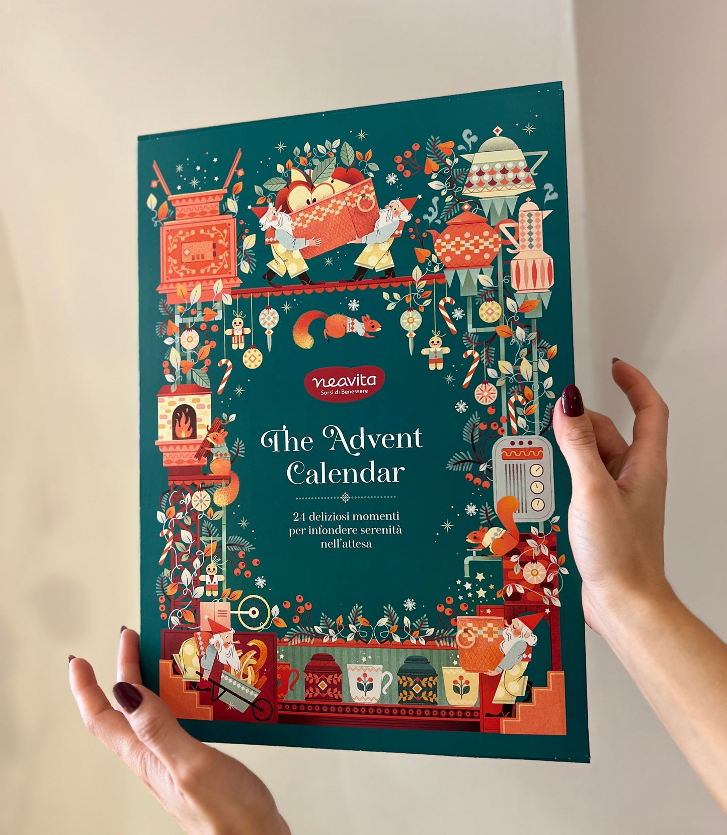 CALENDARIO DELL'AVVENTO 2025 INFUSI e TISANE PER DUE PERSONE