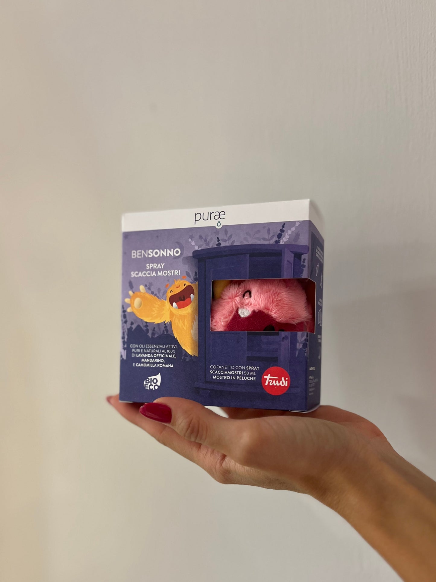 SCACCIAMOSTRI TRUDI ROSA e SPRAY BENSONNO