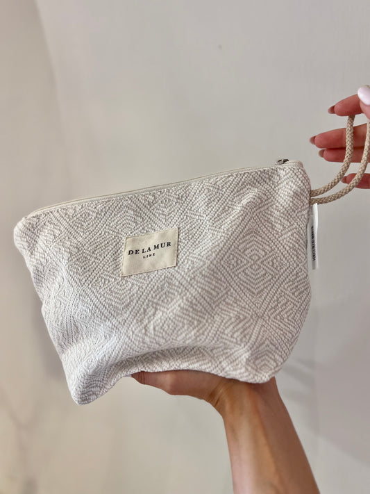 BEAUTY BAG IN TESSUTO JACQUARD “ROCA”