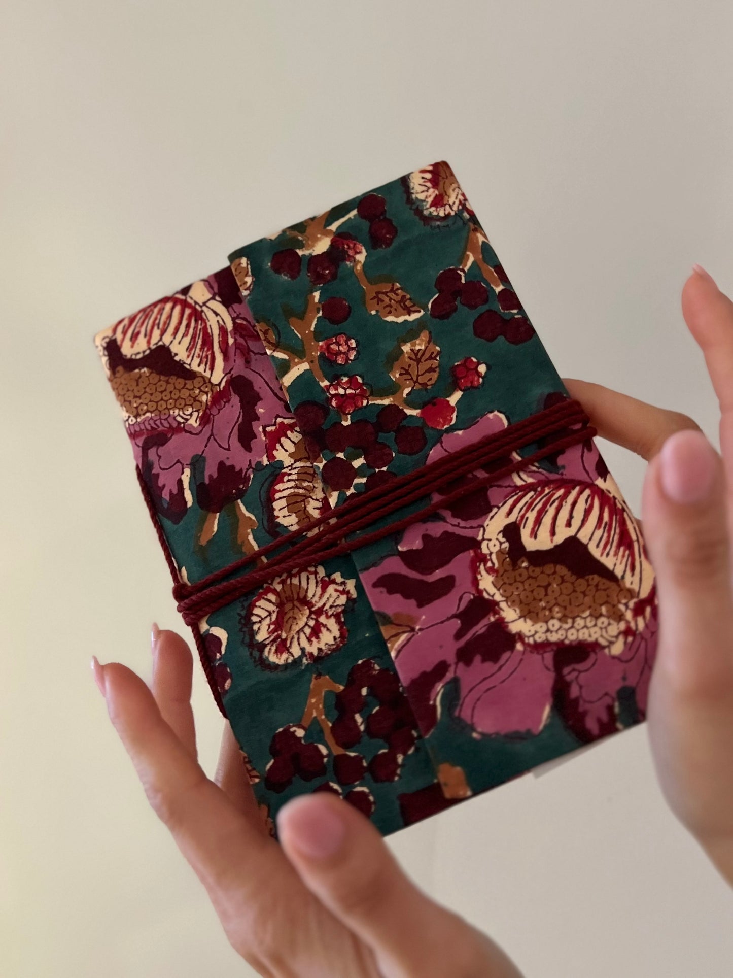 TACCUINO IN TESSUTO COTONE N.1