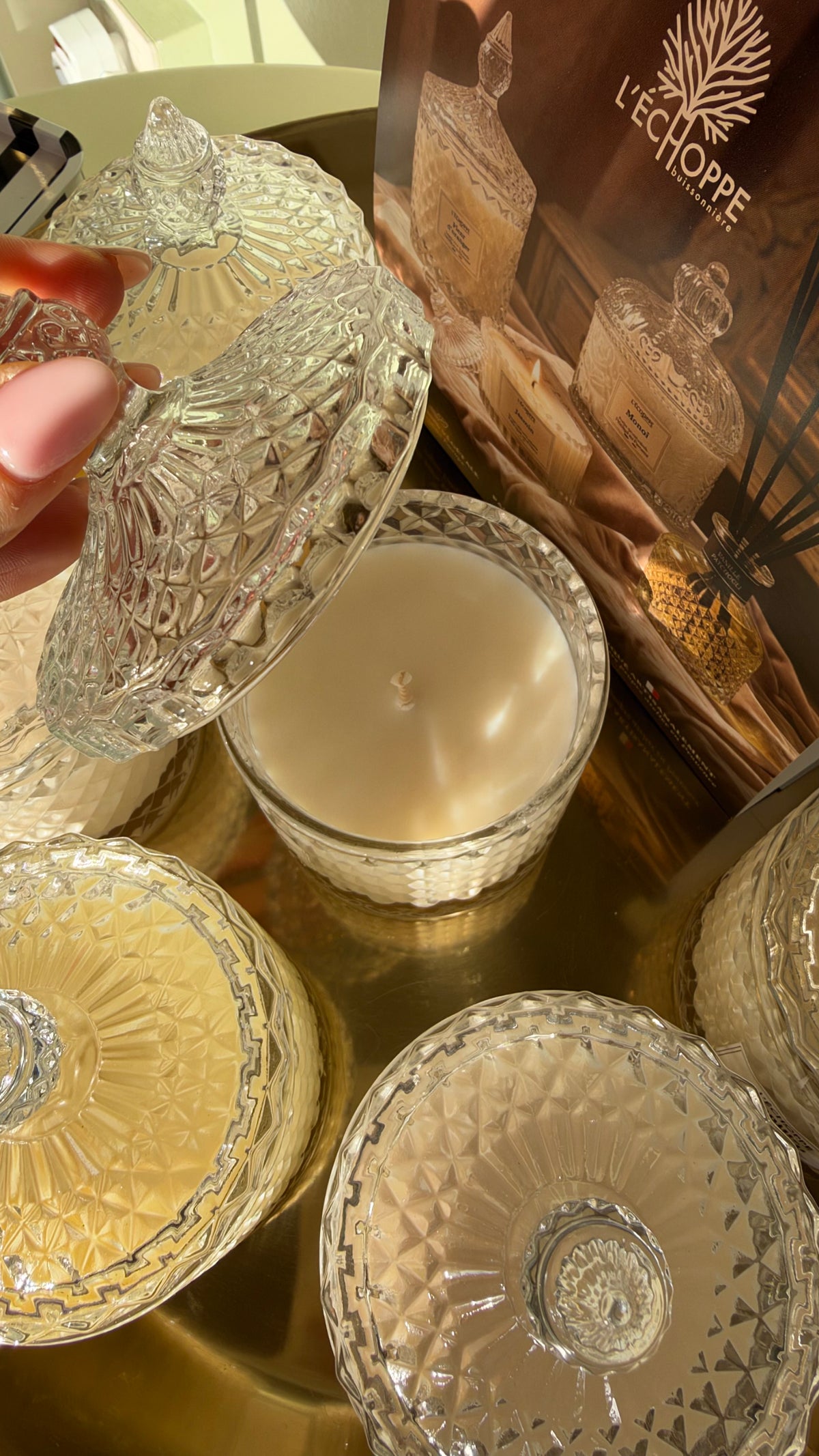 VANILLA PATCHOULI CANDELA IN CONFETTIERA DIAMANTE – 200 G