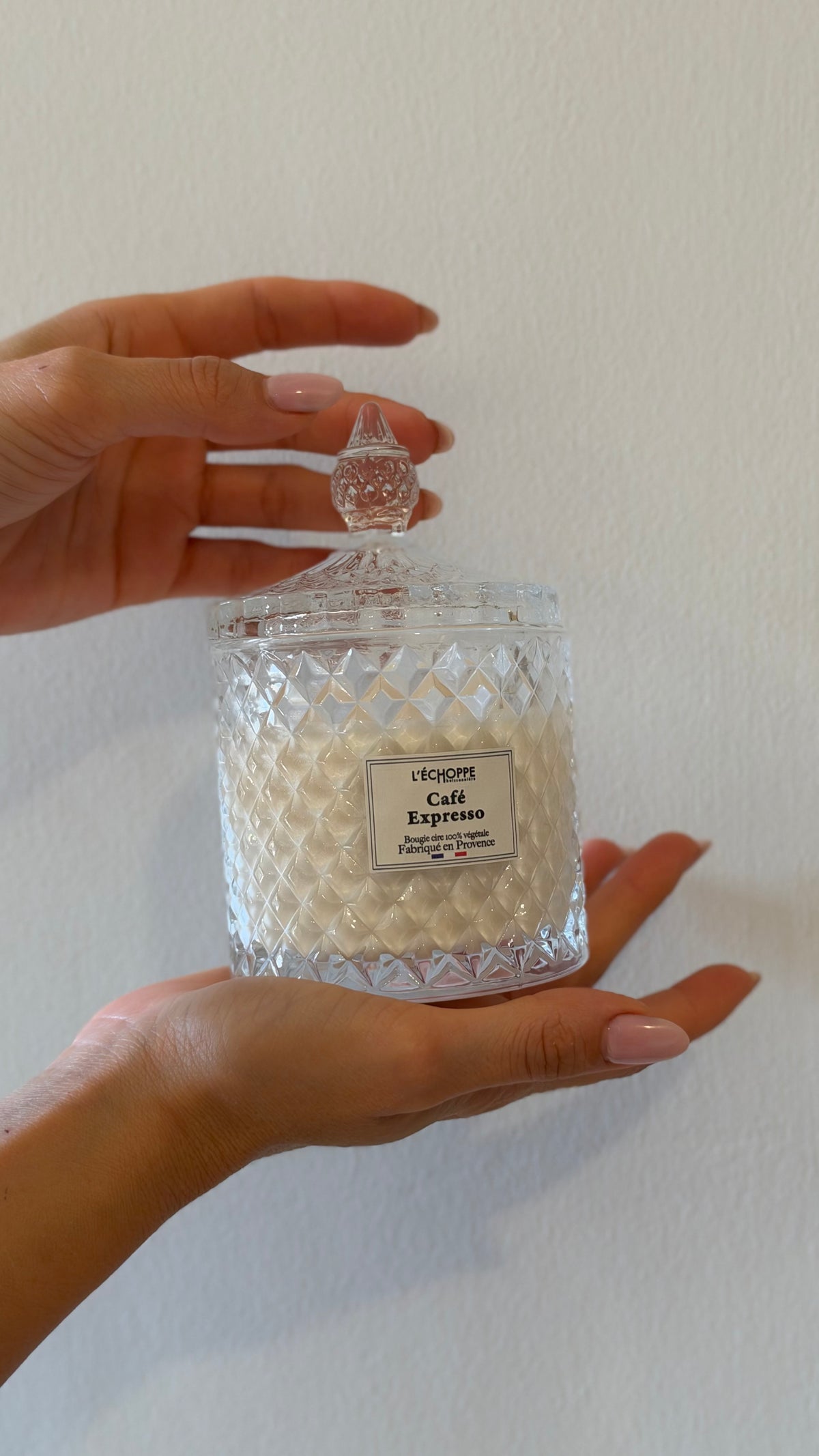 CAFÉ GOURMAND, CANDELA IN CONFETTIERA DIAMANTE – 200 G