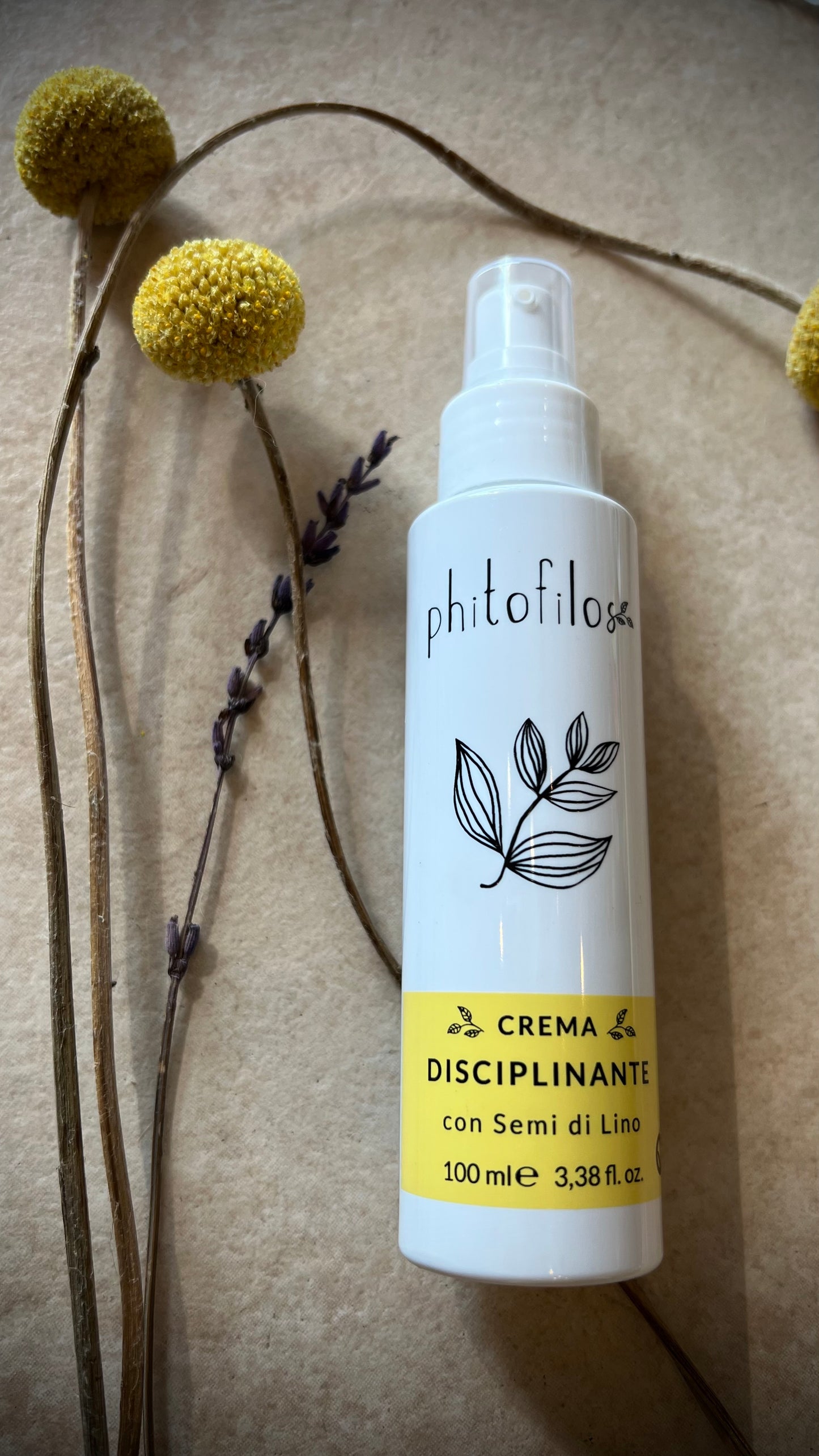CREMA DISCIPLINANTE CON SEMI DI LINO