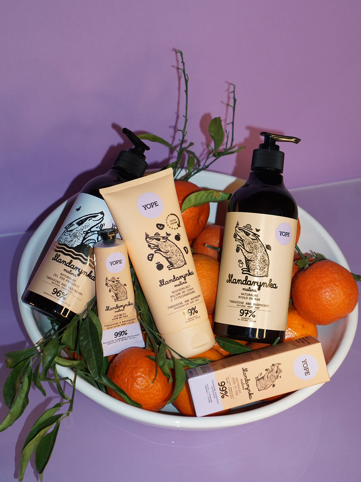 BALSAMO CORPO RIGENERANTE, MANDARINO E LAMPONE 200ML