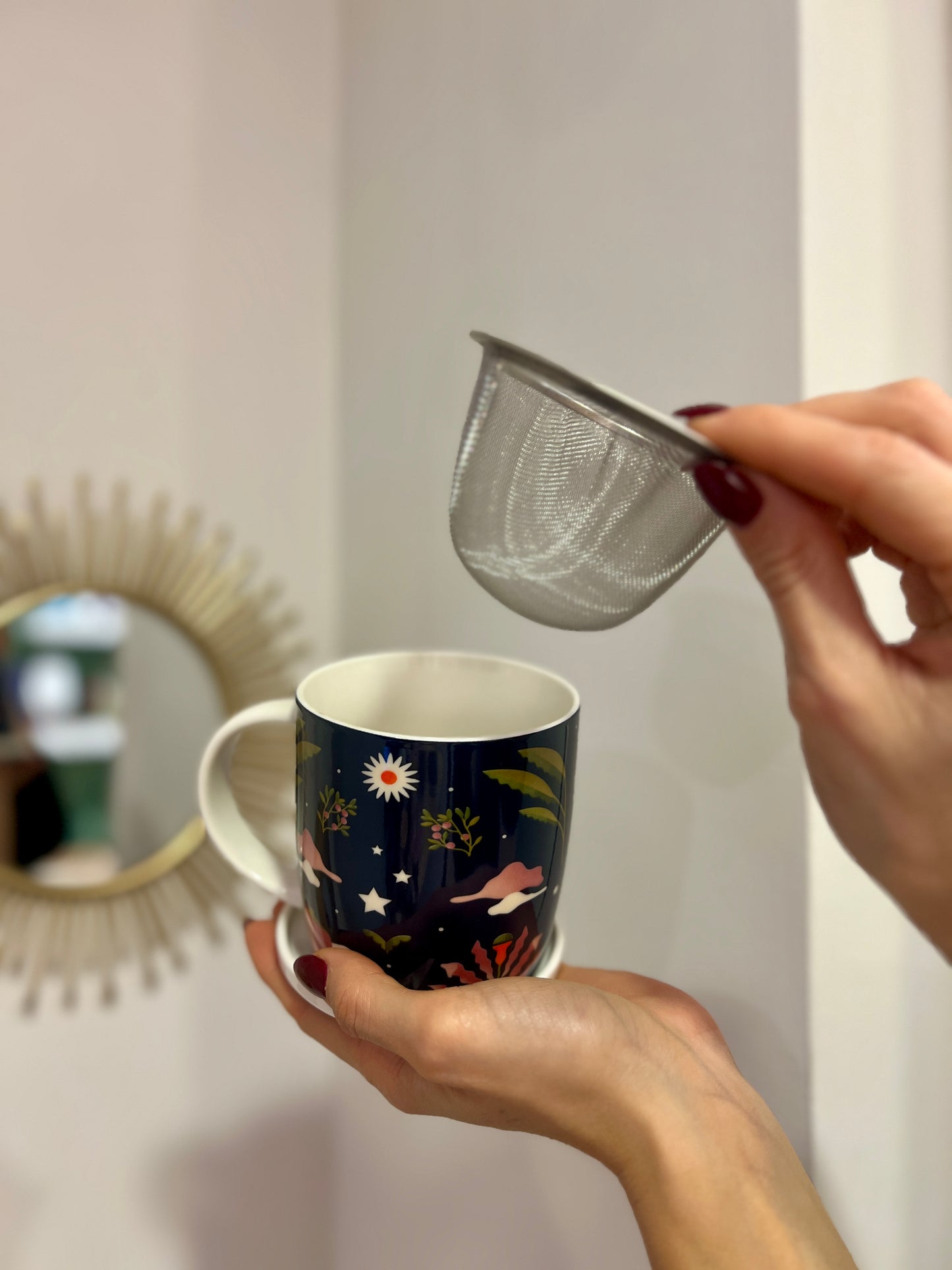 INFUSIERA TISANA ROUTINE BLU