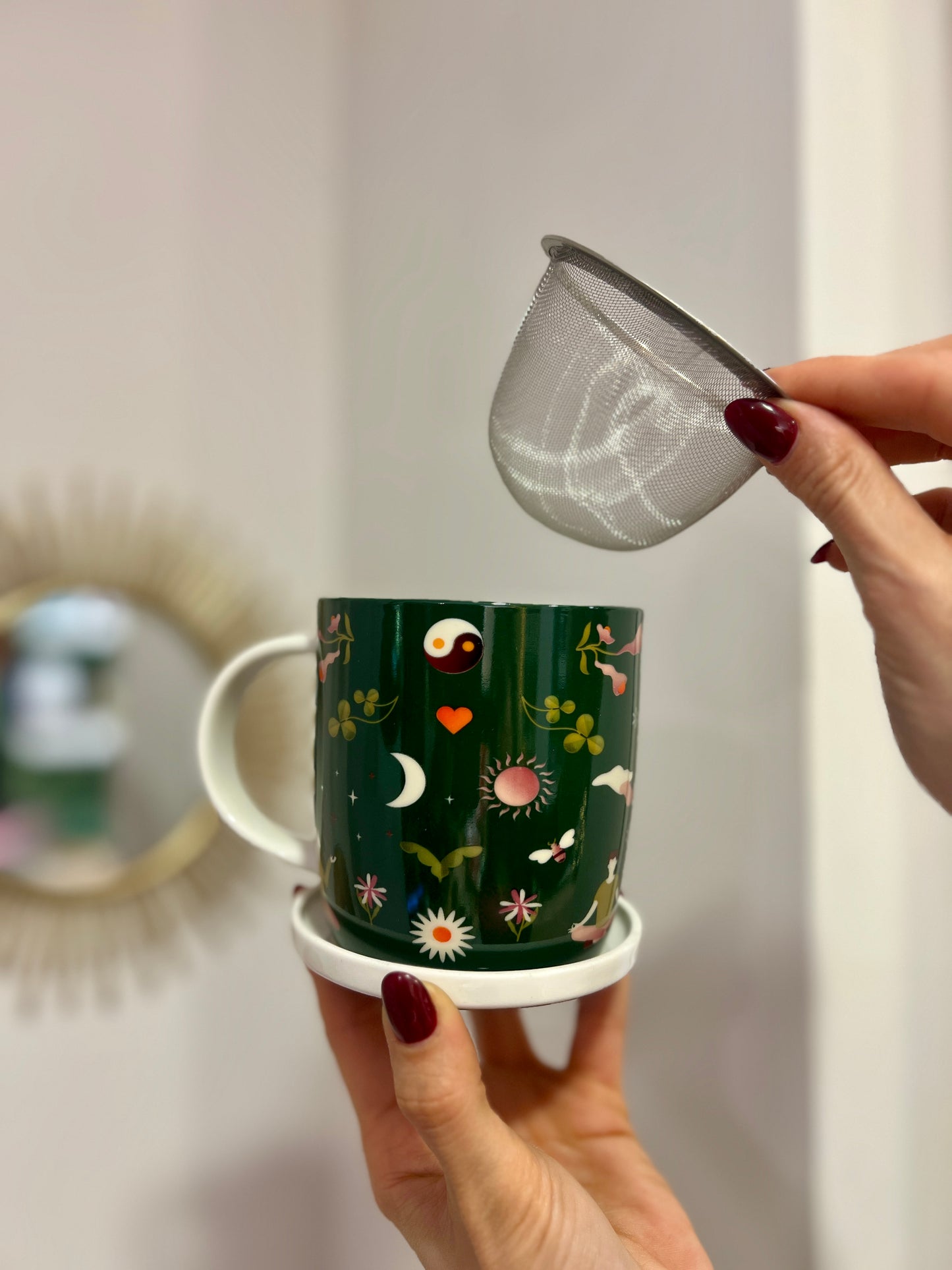 INFUSIERA TISANA ROUTINE VERDE