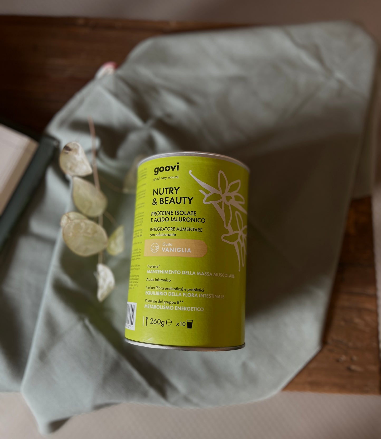 PROTEINE E ACIDO IALURONICO- NUTRY & BEAUTY VANIGLIA