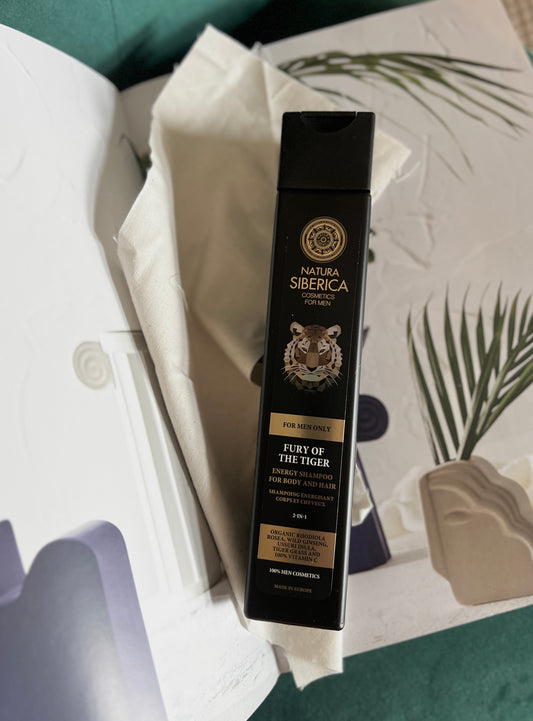 SHAMPOO ENERGETICO PER CORPO E CAPELLI "FURY OF THE TIGER"